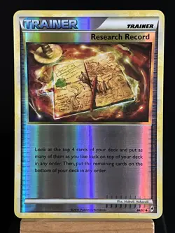 Pokemon Card Research Record 84/95 Call Of Legend Reverse Holo Excellent - Image 1