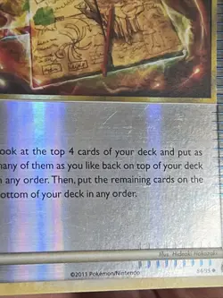 Pokemon Card Research Record 84/95 Call Of Legend Reverse Holo Excellent - Image 5