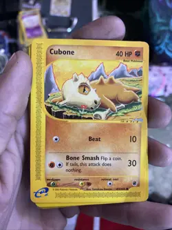 Cubone 103/165 Expedition Base Set Pokemon TCCG Trading Card Game Rare MINT - Image 1