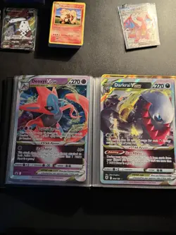 Jumbo Pokemon Card Lot With Binder - Image 4