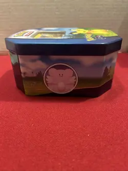 Pokemon Go Tin (empty) With Pikachu Promo Card - Image 3