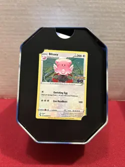 Pokemon Go Tin (empty) With Blissed Promo Card & Stickers - Image 2