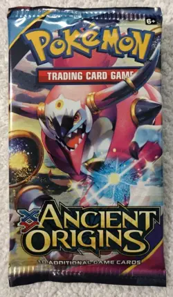 Pokemon TCG - XY Ancient Origins - Single Booster Pack 10 Cards - Factory Sealed - Image 1