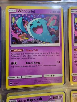 Wobbuffet # 93/214 Lost Thunder Set Pokemon Trading Cards TCG Rares NM/MINT - Image 2