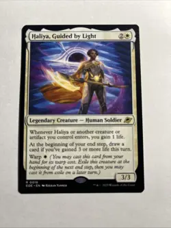 Haliya, Guided by Light - Edge of Eternities MTG Plus Bonus Card!!! - Image 1