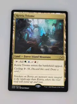 Ketria Triome Ikoria: Lair of Behemoths Regular Card NM Condition - Image 1