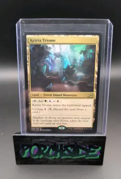 Ketria Triome Ikoria: Lair of Behemoths Regular Card NM Condition - Image 3