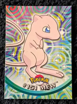 Pokemon Card Mew #151 Topps Trading Cards serie 3 EXC / NM - Image 1