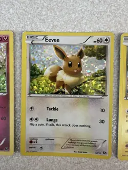 5 Pokemon Mcdonalds 2016 Promo cards - Pikachu Jigglypuff Dedenne Eevee Pidove - Image 5