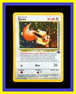 Eevee - Promo 11 - Black Star Promo - Holo Promo - Pokemon Card - Image 1