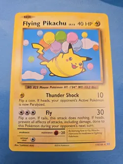 Flying Pikachu 110/108 - Secret Rare - XY Evolutions - NM/Mint Pokemon TCG Card - Image 1