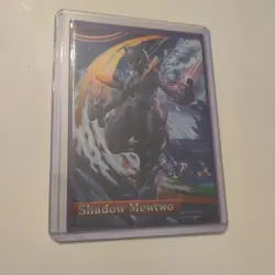 Shadow Mewtwo Pokemon Pokken Amiibo Card - Image 1