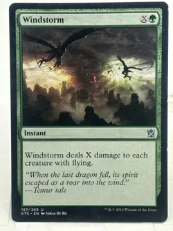 Windstorm LP* Khans Of Tarkir ENGLISH 157/269 mtg -UnltdCards - Image 1