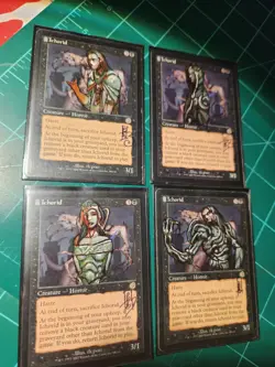Playset MAGIC THE GATHERING ICHORID RK POST COLOR Mtg ALTERS!!! Planeswalkers! - Image 1