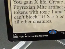 White Sun's Twilight (Extended Art) Phyrexia: All Will Be One Regular - Image 2