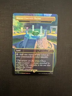 Master Emerald Shrine - Command Tower (7030) (Rainbow Foil) Secret Lair Drop NM - Image 1
