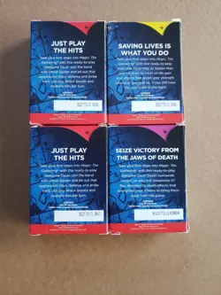 MTG Marvel's Spider-Man Welcome Deck Lot of 4 Black White Red Red All Unopened - Image 2