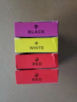 MTG Marvel's Spider-Man Welcome Deck Lot of 4 Black White Red Red All Unopened - Image 3