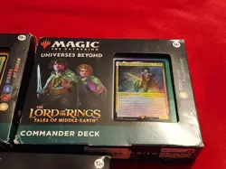 WOTC MTG Lord of the Rings-Tales of Middle Earth-3 Commander Decks Free Shipping - Image 4