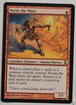 MTG Norin the Wary Time Spiral - Near Mint - Image 1
