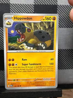 Pokemon TCG: Hippowdon 106/182, Destined Rivals - Image 1
