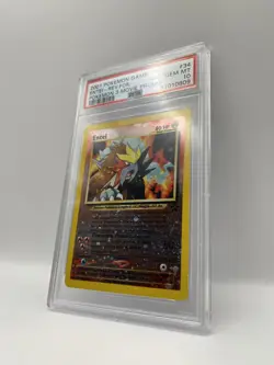 PSA 10 Entei 2001 Movie Promo WOTC POKEMON 3 Reverse Foil 🔥 Vintage Swirl 🌀 - Image 5