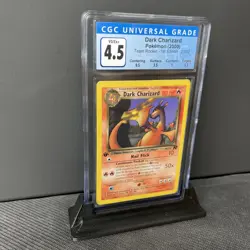 Pokemon TCG Dark Charizard 1st Edition Non Holo 21/82 Team Rocket Set - CGC 4.5 - Image 4