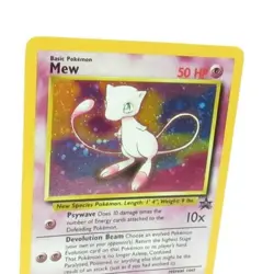 Pokemon Mew Black Star Movie Holo WOTC Promo #9 Vintage 2000 LP - Image 2