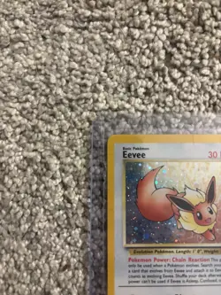 Eevee #11 Pokemon TCG 1999 Black Star Holo Promo WOTC LP - Image 4