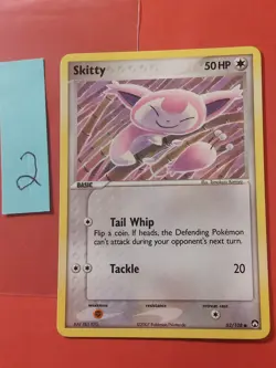 2007 Pokemon EX Power Keepers #62 Skitty, C, NF/H, cd2 - Image 1