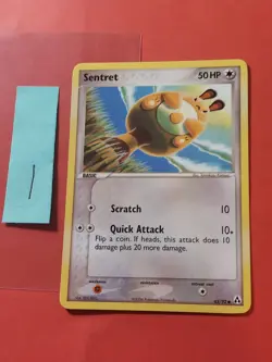 2006 Pokemon EX Legend Maker #62 Sentret, C, NF/H, cd1 - Image 1