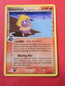 2006 Pokemon EX Dragon Frontiers #64 Smoochum DS, C, NF/H, cd2 - Image 1