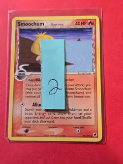 2006 Pokemon EX Dragon Frontiers #64 Smoochum DS, C, NF/H, cd2 - Image 3