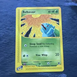 Pokemon Bulbasaur 95/165 WotC Expedition Regular Common MP - Image 1