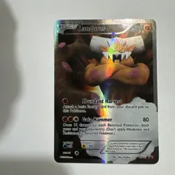 2012 Pokemon Black & White Black Star Promo #BW43 Landorus HOLO RARE FULL ART - Image 1