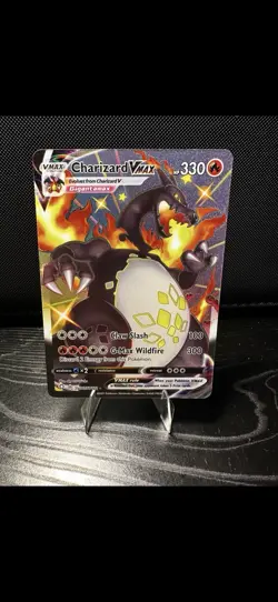 2021 Pokemon Shining Fates Shiny Vault Holo Charizard VMAX SV107/SV122 NM - Image 1