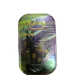 Pokemon Scarlet & Violet Prismatic Evolutions Mini Tin Umbreon Factory Sealed - Image 1