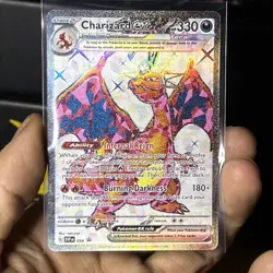 Charizard ex Full Art SVP 056 Pokemon Scarlet and Violet Promo NM - Image 3