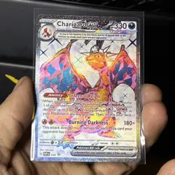 Charizard ex Full Art SVP 056 Pokemon Scarlet and Violet Promo NM - Image 4