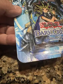 YU-GI-OH! DARK CRISIS Booster Blister Hang Pack English Konami 1996 L🅾🅾K 🔥 - Image 3