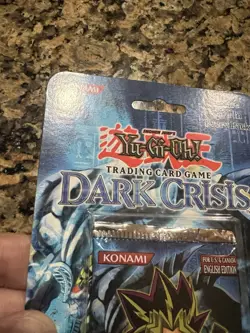 YU-GI-OH! DARK CRISIS Booster Blister Hang Pack English Konami 1996 L🅾🅾K 🔥 - Image 5