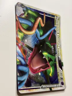 Pokemon Rayquaza & Deoxys Legend Holo Top Half Card 89/90 Undaunted - Image 2