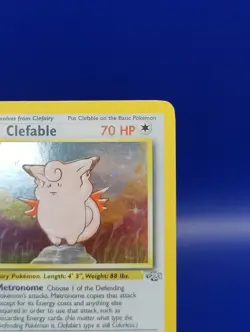 Clefable 1/64 Jungle Set Holo Rare Pokemon Card WOTC Vintage Pokemon TCG 1999 NM - Image 5