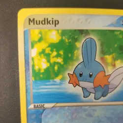 Mudkip 60/109 - NON-HOLO - EX Ruby and Sapphire - e-READER Pokemon Card - NM/M - Image 3
