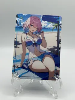 March 7th SSR-05 Beach Illustration Reluctant Card Set Honkai Star Rail - Image 1