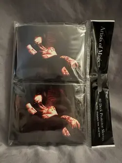 Artists of Magic 80 Pack Protective Card Sleeves Bloodspeaker Steve Argyle Rare - Image 1