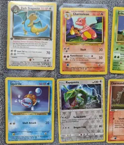 Base Set Pokemon Card Lot 48 Of Vintage Holos, 1st Edition, Rev. Holos, Stamped - Image 5