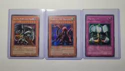 YUGIOH 3 Card SET FMR 001 002 003 Harpie's Pet Red Eyes Metal Dragon Metalmorph - Image 1