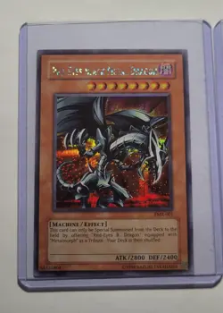 YUGIOH 3 Card SET FMR 001 002 003 Harpie's Pet Red Eyes Metal Dragon Metalmorph - Image 3