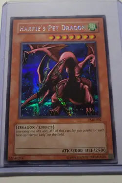 YUGIOH 3 Card SET FMR 001 002 003 Harpie's Pet Red Eyes Metal Dragon Metalmorph - Image 4